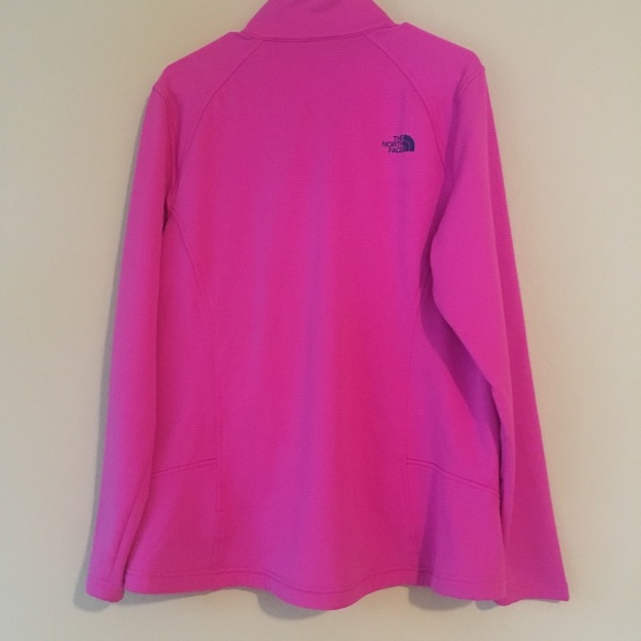The North Face Pink Jacket with Navy Accents - Picture 3 of 3